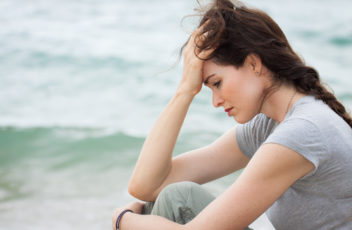 stressed woman